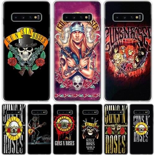 Guns N Roses Phone Case for Samsung Galaxy A51 A71 A50 A70 A40 A30 A20E A10 A01 A21 A41 M30S A6 A7 A8 A9 Plus + Cover