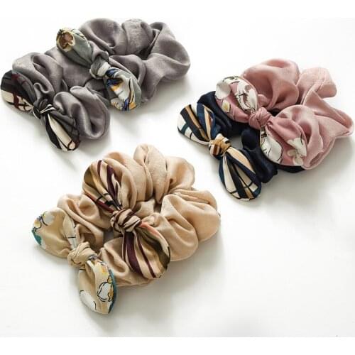 South Koreas new East Gate super flash drill big pearl hair ring hairline jewelry hollow metal leather tendon rope