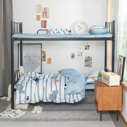 New Arrival Nordic 3/4pcs Bedding Sets 240x220 Cartoon Printed Duvet Cover Set With Pillowcase Queen King Quilt Cover Bedclothes