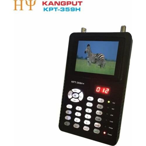 [Genuine] KPT-359H DVB-S2 FTA C KU Band Digital Satellite Finder Meter with MPEG-2/MPEG-4
