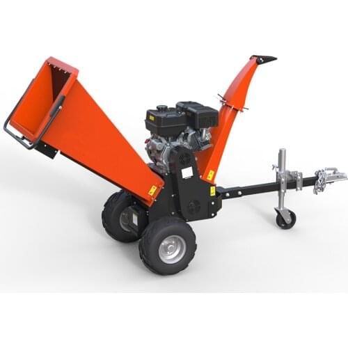 SYNBON Machine 15HP Big Power Gasoline Wood Chipper Shredder Crushing Tools