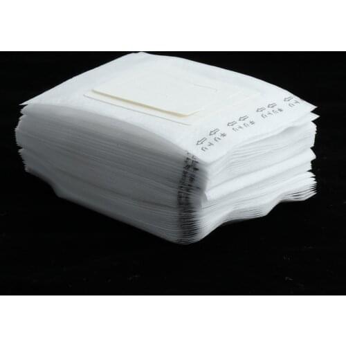 Pack of 50 Disposable Drip Coffee Filter Bag Premium Single Serve Food Grade Paper Hanging Ear Coffee Tea Filters