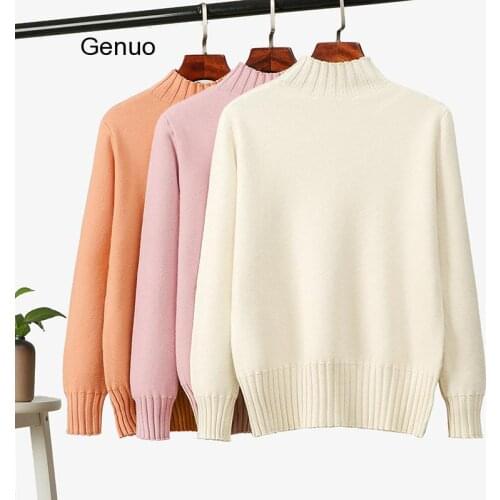 2020 Autumn Winter Women Sweater Ladies Long Sleeve Boat Neck Slim Knitted Pullovers Top Femme Pull Tight Shirts Jumper