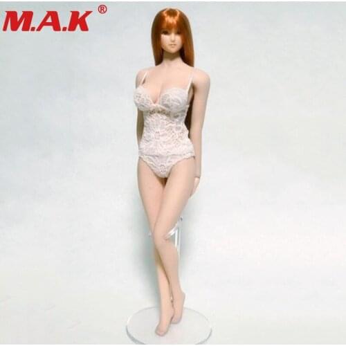 1:6 scale female figures clothes models accessories white lace tops and underwear for 12 inches women girl lady bodies dolls