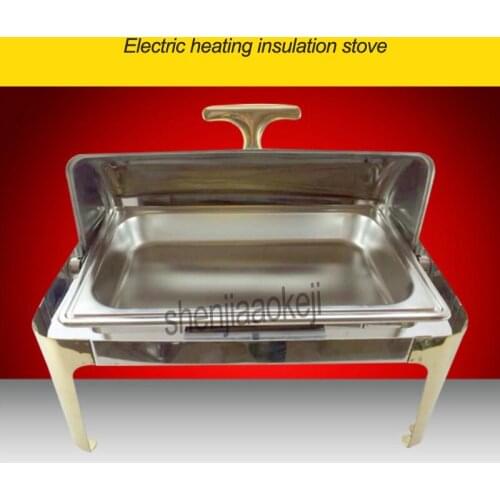 1pc Commercial Buffy furnace Electric heating insulation stove insulation furnace Durable hotel Buffet cooker 220v /110v 500w