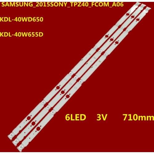LED backlight strip 6 lamp for S ony 40"TV KDL-40W656D SAMSUNG_2015S0NY_TPZ40_FC0M_A06_REV1.0