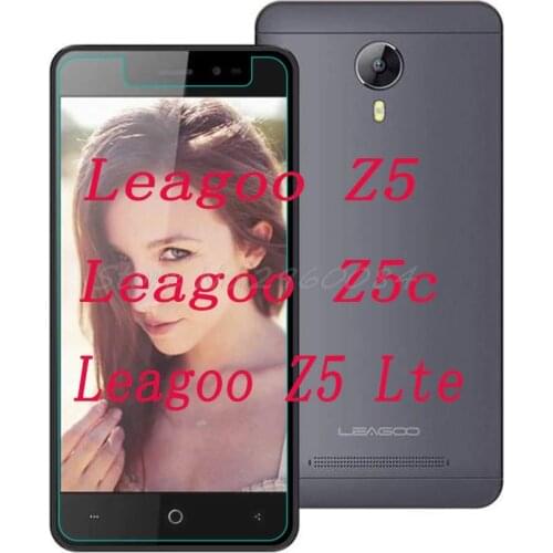 2PCS NEW Screen Protector mobile phone For Leagoo z5 Z 5 Z5L Lte Z5C 9H Tempered Glass Film Protective Screen Cover