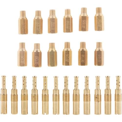 24 Pieces High Quality Carb Slow Jet For PWK Keihin 30,31,33,35,38,40,42,45,48,50,52,55,134 136 138