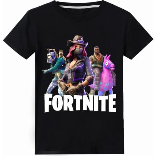 Kids Summer Clothes Game Fortnites Boys T-shirt Short Sleeve Christmas Shirt Toddler Girls Tops Childrens Clothing