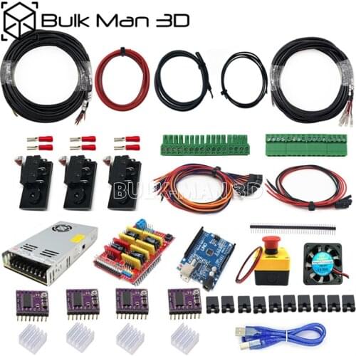 GRBL Based UNO R3 with CNC Shield V3 and DRV8825 Stepper Driver Controller Bundle for Workbee Lead CNC Engraver Milling Machine