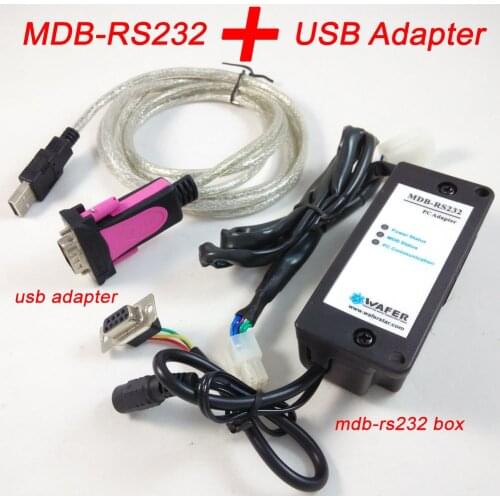 MDB-RS232 device to convert the MDB coin validator data to PC RS232 for kiosk computer android board PLC