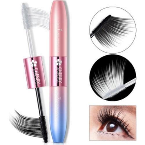 New 4D Silk Fiber Lash Mascara Waterproof Rimel 4d Mascara For Eyelash Extension Black Thick Lengthening Eye Lashes Cosmetics