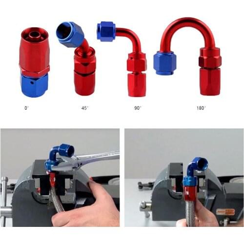 Professional AN6 Swivel Hose End Fitting Adapter for Oil/Fuel/Gas Hose Line