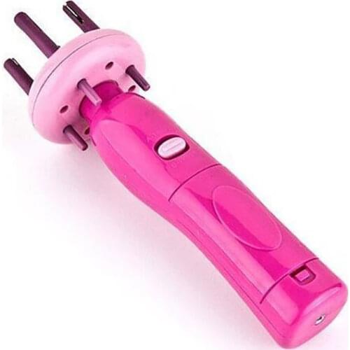 Professioanl Women Portable Electric Automatic DIY Hairstyle Tool Braid Machine Hair Weave Roller Twist Braider Device Kit