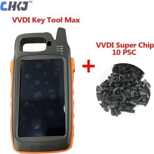 CHKJ Xhorse VVDI Key Tool Max Remote Programmer Support work with Condor Dolphin XP005 Bluetooth OBD Matching for Xhorse VVDI