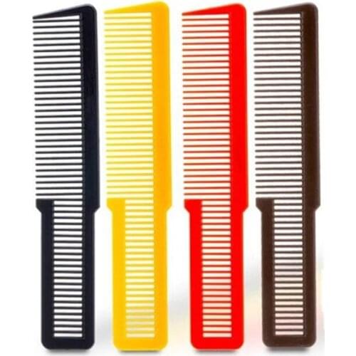 Professional Salon Men Clipper Hair Cut Comb Carbon Barber Hair Comb For Hair Trimming Hairdresser Comb