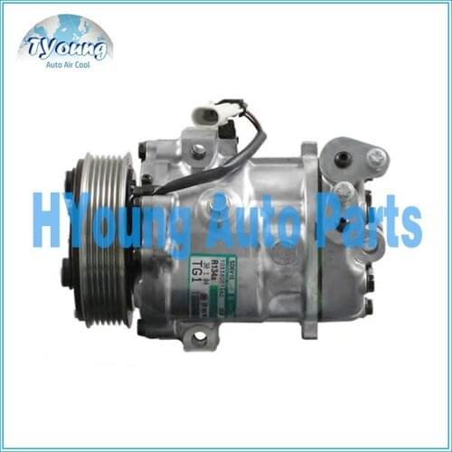 SD6V10 Auto Air Compressor for Opel meriva 1.3CD 2003-07 13106850 4706817 13197538 1512 sd1512F sd 1513F