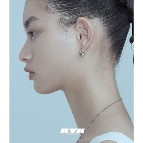 KVK Earrings 2021 new fashion high-grade anti allergy Earrings womens fashion earpin net red Earrings womens jewelry