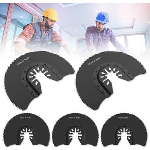 5pcs Professional Wood Cut Universal Oscillating Multi Tool Saw Blade for Renovator Power Tool Fein Bosch Makita Milwaukee