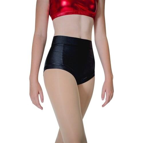 Womens Pole Dancing Shorts Black Nylon Lycra Hot pants Yoga Roller Derby Beach Dancewear