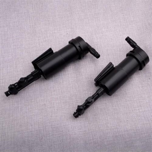 1Pair 61677147047 Front Headlight Washer Pump Jets 61677147046 Fit for Mini Cooper Hatchback & S R50 R53 Convertible & S R52