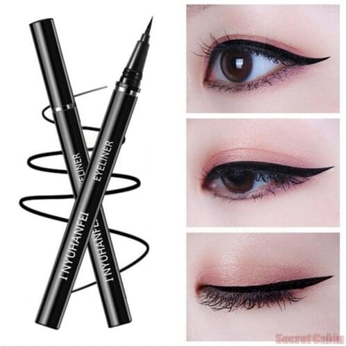 1PC Waterproof Long-lasting Make Up Women Comestic Eye Liner Pencil Makeup Crayon Eyes Marker Pen Black Liquid Eyeliner