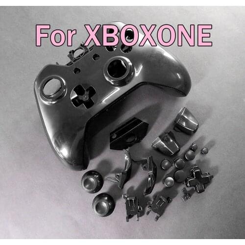 10sets white black Replacement For Xbox one Controller Wireless Full Housing Shell For Xbox one With Buttons Kit Accessories