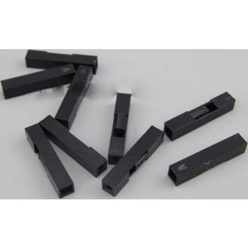 1000PCS/Lot 1Pin Dupont Shell /plug Dupont jumper Female Wire Cable Housing connector 2.54mm 1P