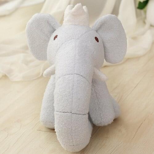 30cm Stuffed Animals Cute Long Nose Elephant Stuffed Elephant Toys Birthday Gifts for Children Kids Presents Plush Toys