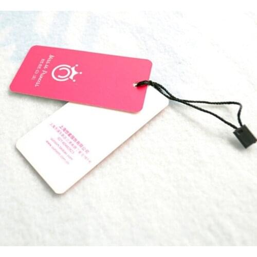 500pcs/lot/custom printed fashion hangtag/clothing hang tag/customized hang tags for clothing/bags