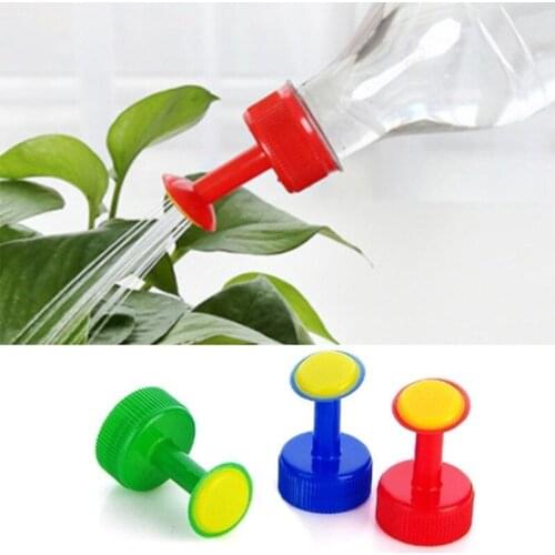 6PCS/Set Bottle Top Plastic Sprinkler Nozzle for Flower Waterers Bottle Watering Cans Sprinkler Shower Head Gardening Tools