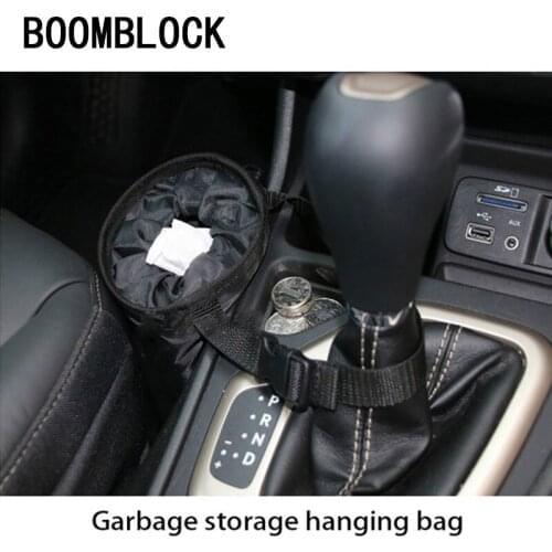 Car portable garbage storage hanging bag for VW Golf 4 7 5 MK4 Mazda 6 cx-5 Peugeot 206 207 508 Touareg Tiguan 2017 Jetta MK6