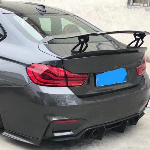 Car Styling Exterior Carbon Fiber Modified GT Rear Spoiler Tail Trunk Lip Wing Decoration Fit For BMW F82 F80 M3 M4 M5 M6
