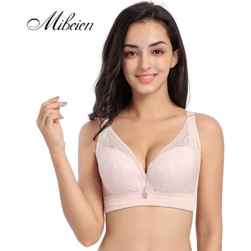 Large size bra thin fat MM big cup steel support gathered underwear women top female sexy lingerie push up bra