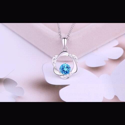 GU03 New Commission Classic for Necklace have silver color and many colors about 45cm have with package good gift