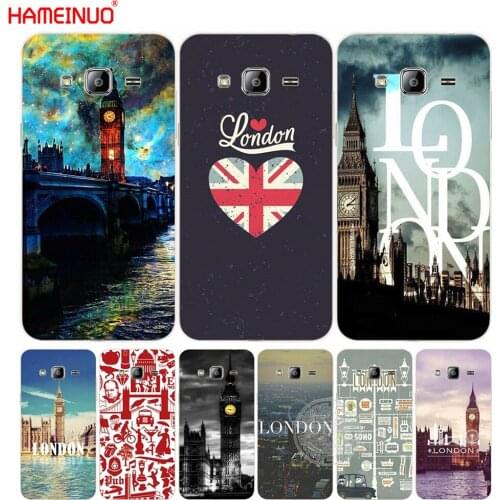 HAMEINUO London Art cover phone case for Samsung Galaxy J1 J2 J3 J5 J7 MINI ACE 2016 2015