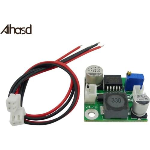 LM2596 DC-DC 4-40V to 1.5-35V Step Down Adjustable Power Supply Module With Cable