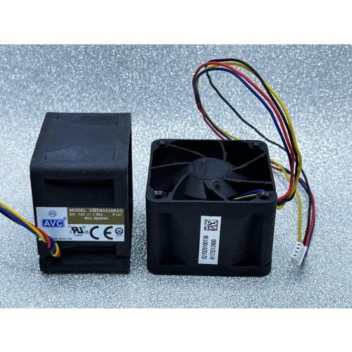 Free Shipping NEW AVC 4028 4CM 12V 1.00A DBTB0428B2G high- speed server fans 40*40*28mm Dual Ball Bearing 4-wire 4pin PWM Fan