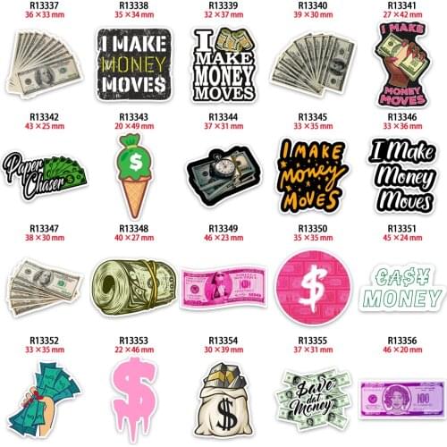 Money printing pattern Planar Resins Flatback DIY Craft Supplies for Phone Decorations Accessories 10pcs