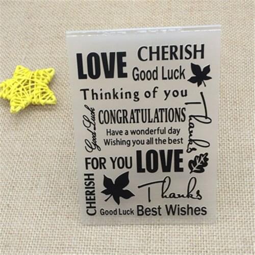 Plastic Embossing Folder Love Heart Template DIY Scrapbooking Card Making Decoration Papercraft