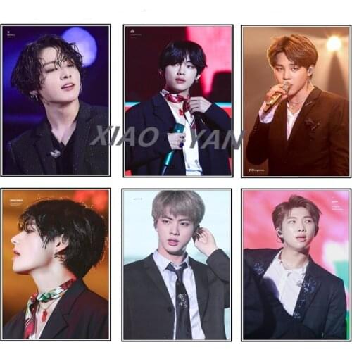 Full Diamond Embroidery Kpop Youth Bulletproof Poster Diamond Painting DIY Diamond Mosaic Cross Stitch Kits for Home Decoration