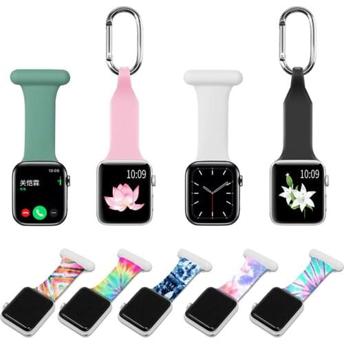 Nurses Pin Silicone Band Wrist Band Watch Strap Band Fits for iWatch 5 6