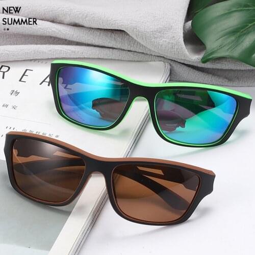 Vintage Travel Fishing Classic Sun Glasses Large Polarizing Coated Sunglasses Mens Driving Polarized Shades Male Sun Glasses