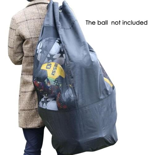 Football Equipment Bag Basketball Volleyball Big Ball Bag Heavy Duty Ball Bag Mesh Bag Large Capacity Football Storage Bag