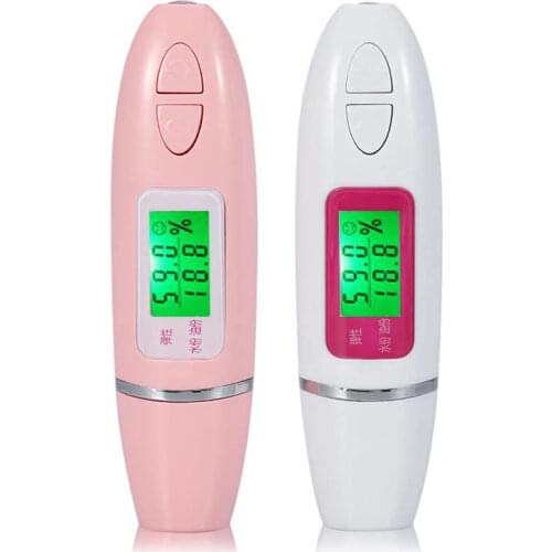 Precise Detector LCD Digital Skin Oil Moisture Tester for Face Skin Care with Bio-technology Sensor Lady Beauty Tool Spa Monitor