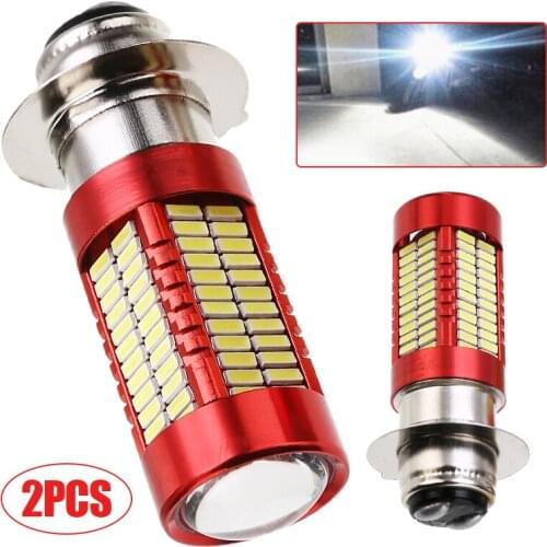 1Pair Multipurpose H6M 102LED Headlight Bulb Turn Signal Door Reading Lamp For Yamaha YFZ450R Rhino 700 Raptor YFM660 TRX