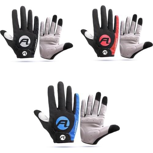 1 Pair Cycling Gloves Anti-Skid MTB Road Bike Riding Sun-proof Touch Screen Thermal Ski Outdoor Camping Hiking Sport Gloves