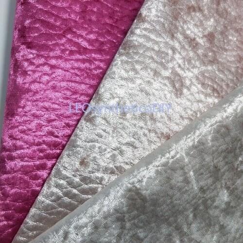1PC 21X29CM Synthetic Letaher Cuero Sintetico Faux Leather Embossed Litchi Grain Velvet Leather For Making Bows Accessories T15