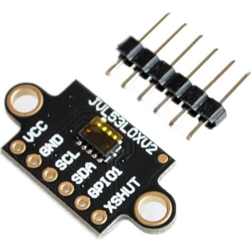 10PCS/LOT VL53L0X Time-of-Flight (ToF) Laser Ranging Sensor Breakout 940nm GY-VL53L0XV2 Laser Distance Module I2C IIC