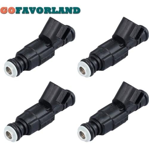 4Pcs Fuel Injector Nozzle 0280155784 For Jeep Cherokee 1999 2000 2001 Grand Cherokee Wrangler 1999 2000 2001 2002 2003 2004